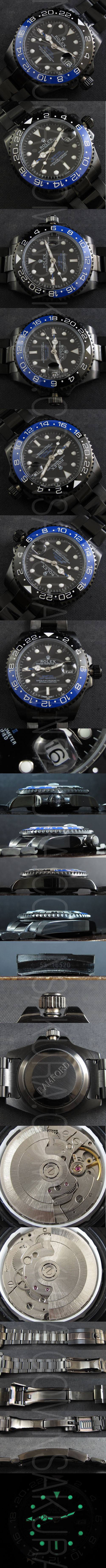ロレックス GMT Master II バンフォード, Asain 21600振動 !