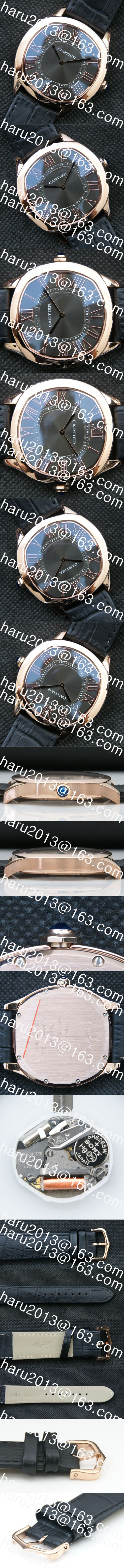 スーパーコピー時計カルティエ ロトンド ドゥ の MIYOTA製クオーツムーブメント(日本製）搭載