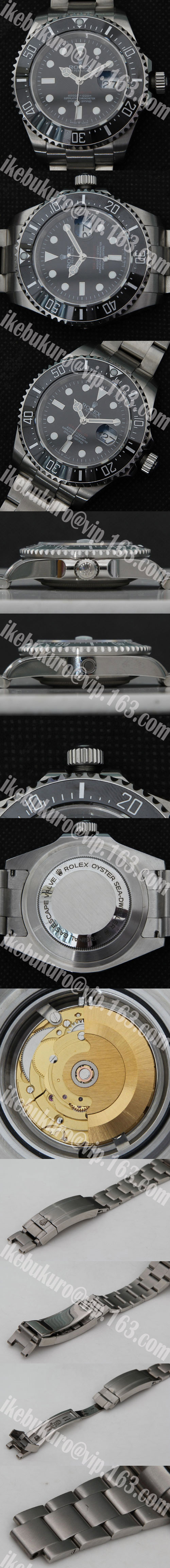 堅牢なメンズ時計ロレックス シードゥエラーRef.126600(GM製造工場)