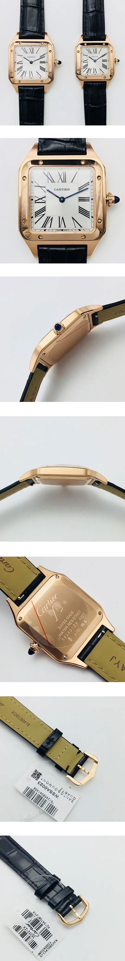 品質安全カルティエ サントスデュモンWGSA0022(HW製造工場)