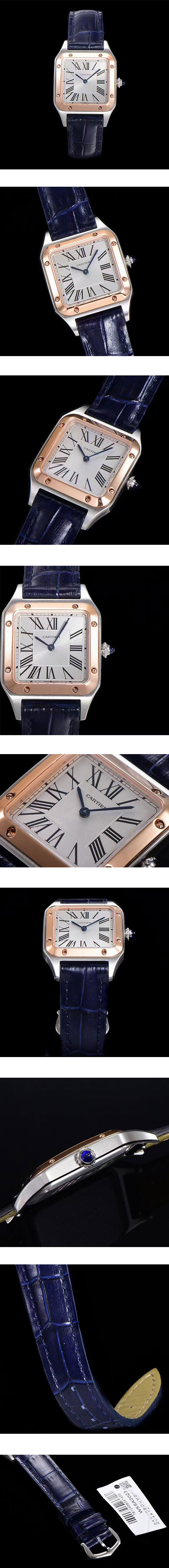 エレガンスデザイン時計カルティエ サントス デュモン W2SA0012(HW製造工場)