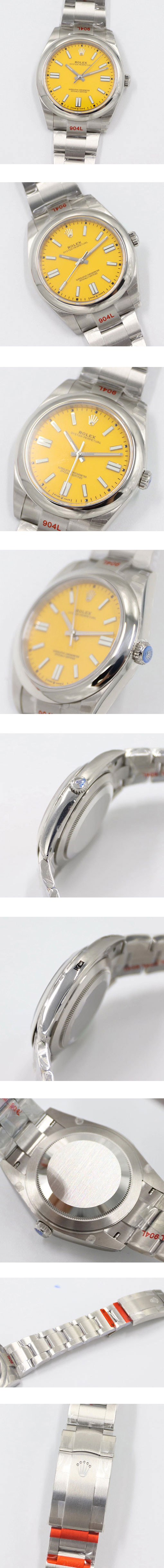 自信いっぱいROLEXオイスターパーペチュアルM124300-0004(GM製造メーカー出品)