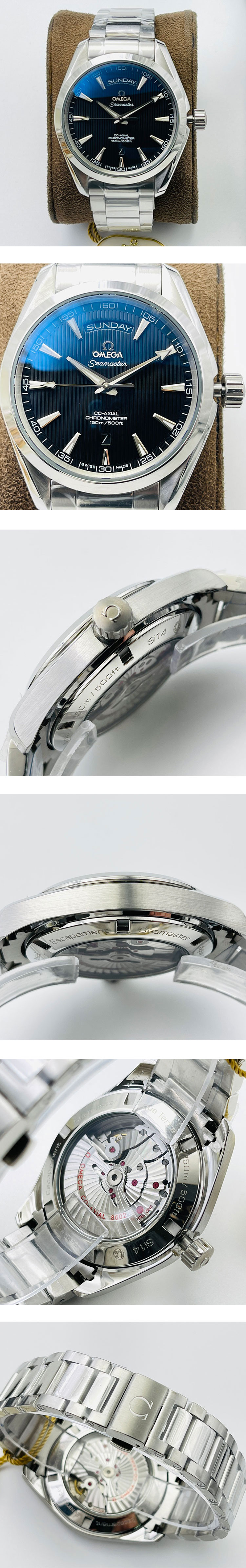 お客様満足度最高オメガシーマスター アクアテラ 41.5 MM 231.10.42.22.01.001(CJ製造メーカー)