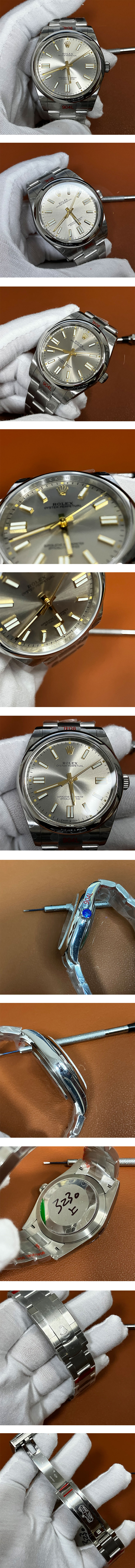 クラシックウォッチROLEXオイスターパーペチュアル124300(GM製造工場)