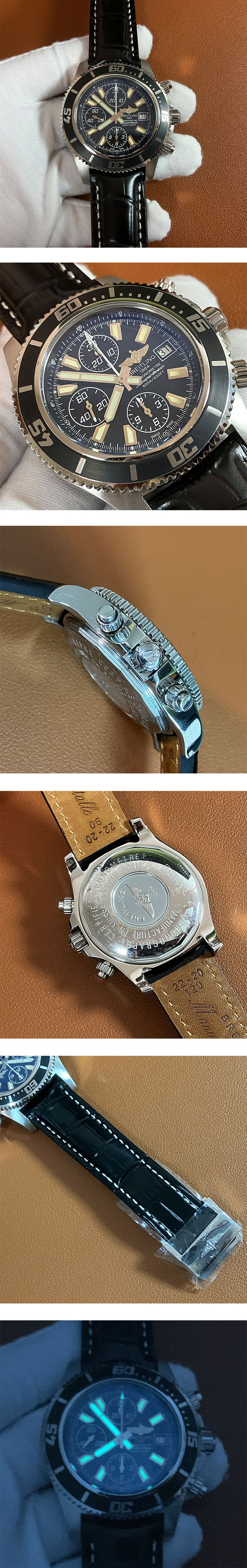 ランクアップ時計2024ブライトリングスーパーオーシャン A1334102/BA84(EF製造工場)