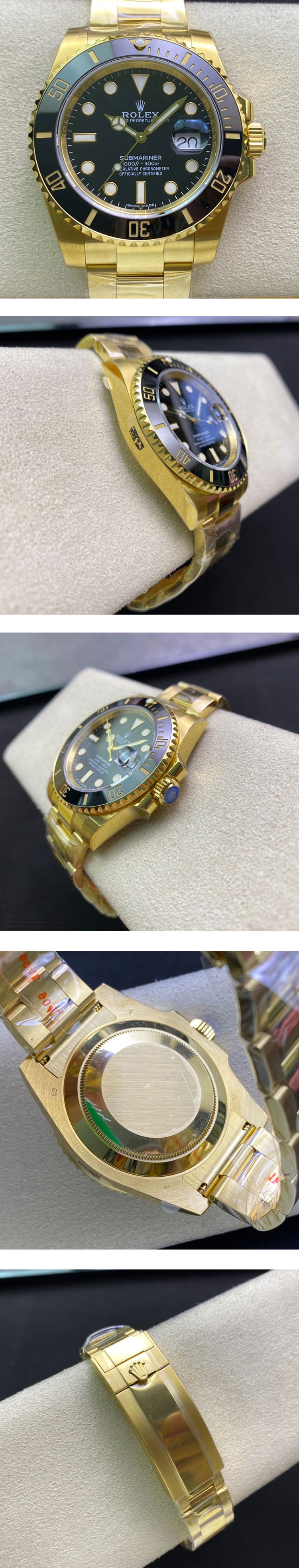 満足度100%時計ロレックスサブマリーナー 116618LN(GM製造工場)