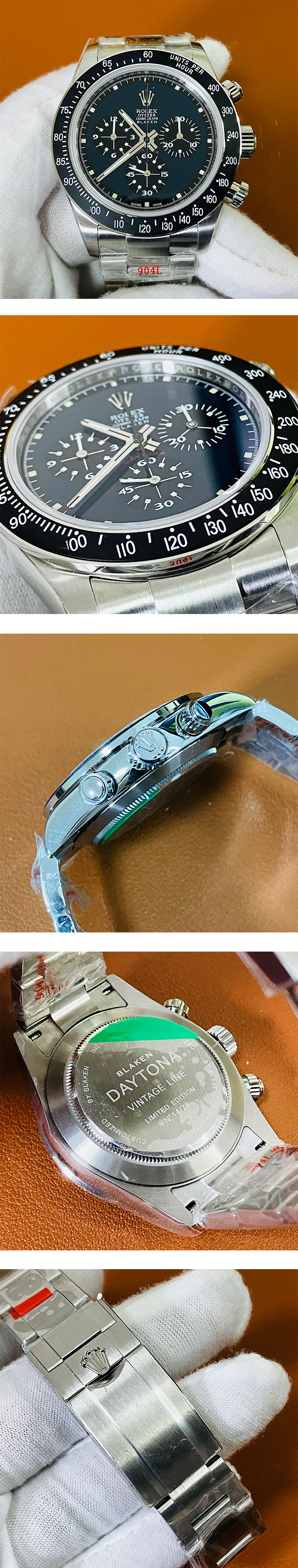 2024ロレックスコピー時計 旧型デイトナ・自動巻き　Ref.6263 BLAKEN高級改装