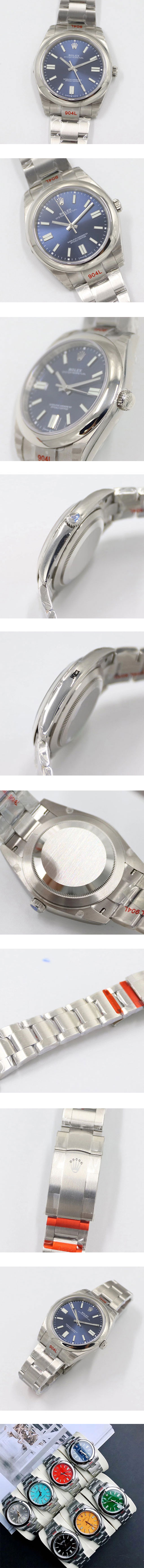 シングル腕時計ロレックスオイスター パーペチュアル M124300-0003(GMメーカー)