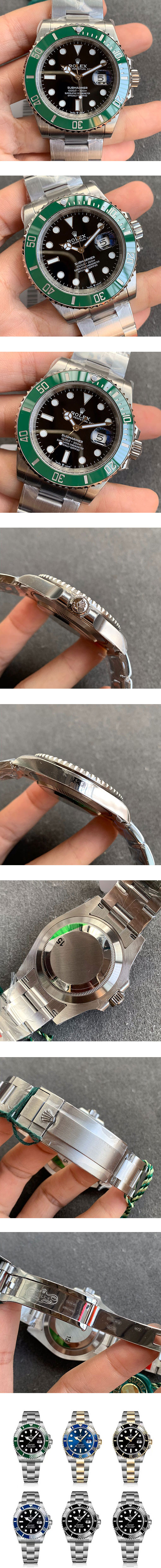 プレミアム価格ロレックスサブマリーナー126610LV(GM製造工場)