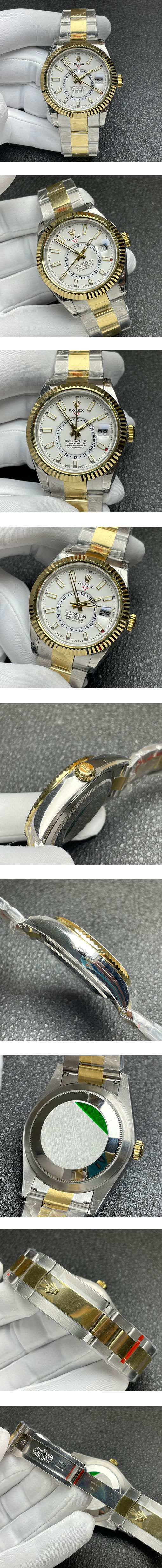 完売前に注文ロレックススカイドゥエラー M326933-0009(NOOB製造メーカー)