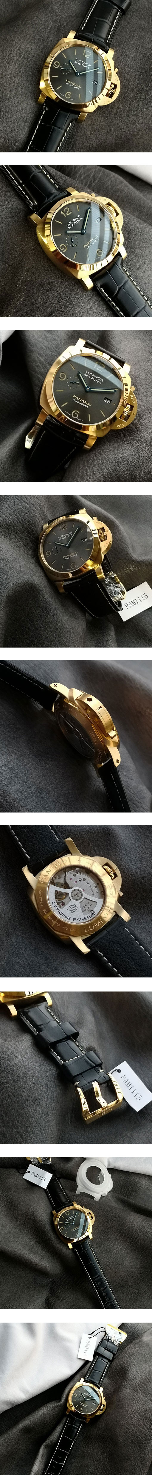 時計工房パネライ ルミノール マリーナ - 44mm PAM01115 (SBF製造メーカー生産)