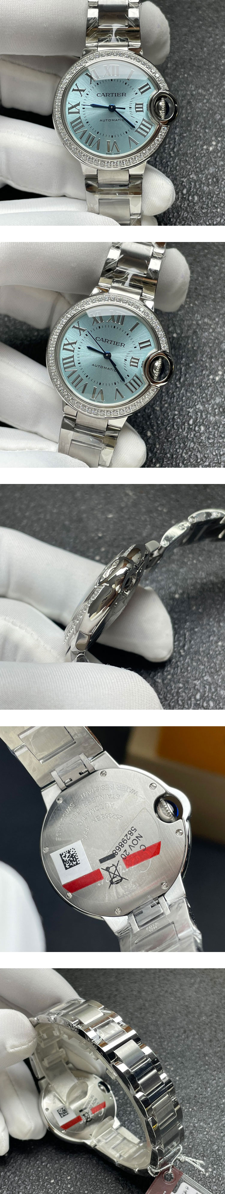 短納期商品カルティエ バロンブルー W4BB0028(AF製造工場)