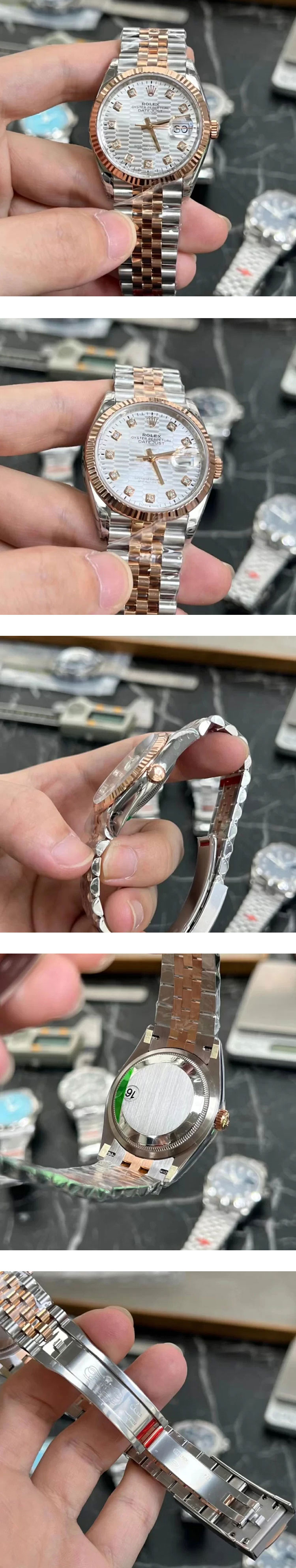 安心注文ロレックスデイトジャスト M126231-0039(GM製造工場)