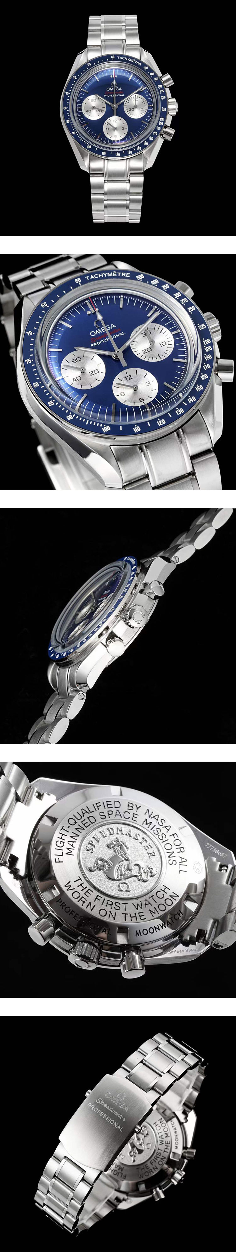 ハイ精度時計オメガスピードマスター  522.30.42.30.03.001(BBT製造工場)
