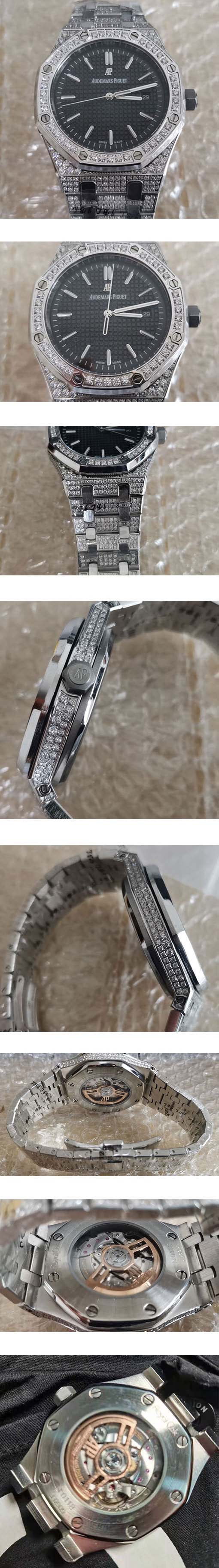 対応迅速オーデマピゲロイヤルオーク15500ST.OO.1220ST.03 (TW製造工場)