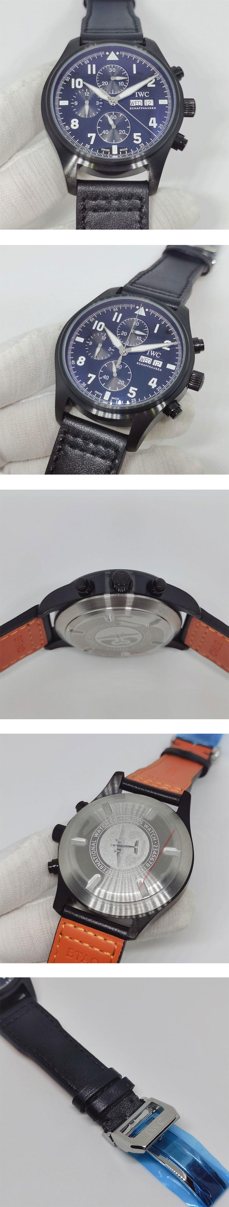 【世界限定1000本】IWCスーパーコピー IW387905 パイロットウォッチ クロノグラフ トリビュートトゥ3705