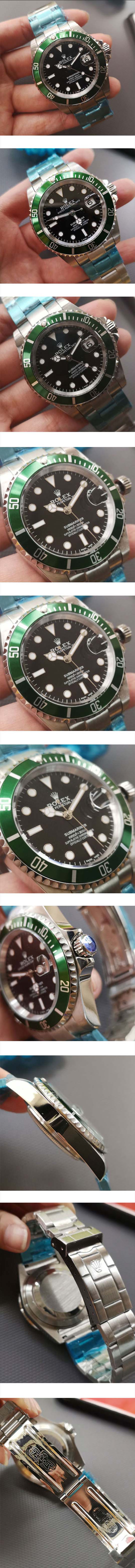 第一世代ROLEXコピー時計 サブマリーナー デイト 16610LV Asian2813搭載 デイト表示 黒文字盤 おすすめ