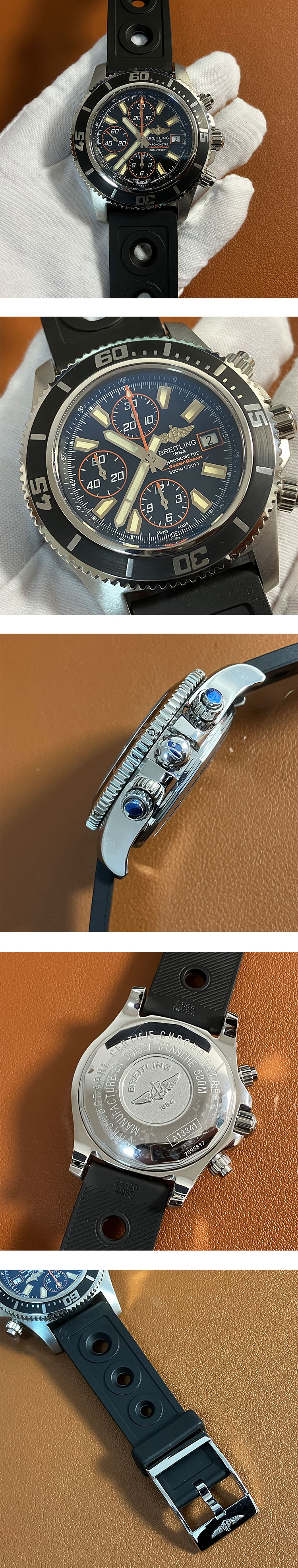 厳選商品ブライトリングスーパーオーシャン A110B85RPR(EF製造工場)