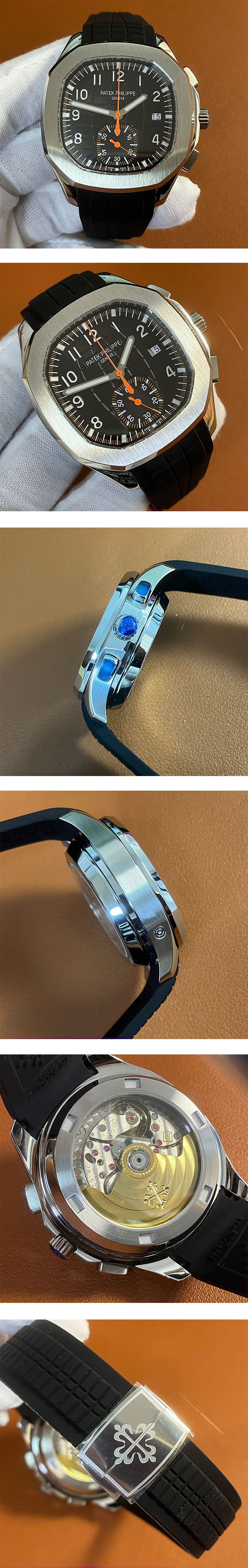ボーイズ腕時計パテックフィリップアクアノート5968A-001(K6工場)