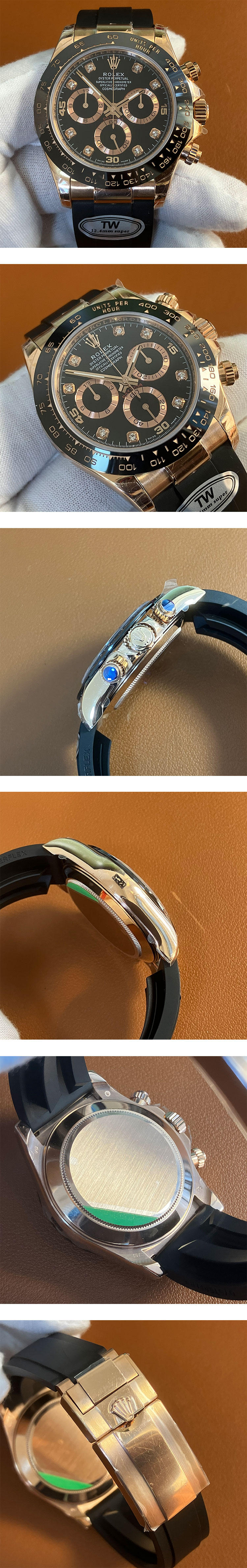 スポーティー時計ロレックスデイトナ M116515LN-0057(NOOBメーカー)