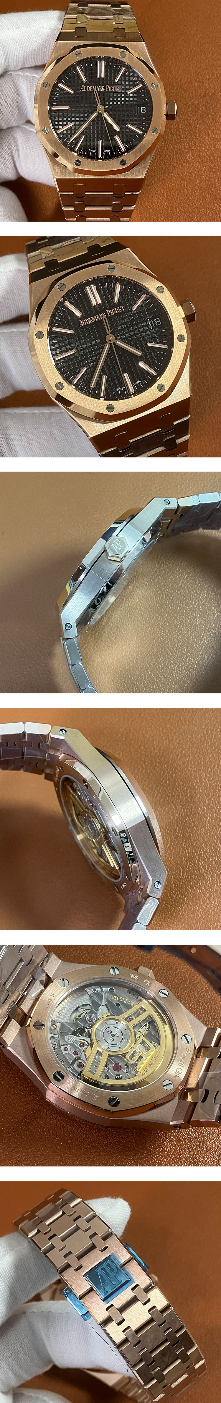 BF製 オーデマ ピゲコピー15510OR.OO.1320OR.04 ロイヤル オーク オートマティック 41mm ブラック ハイクォリティー