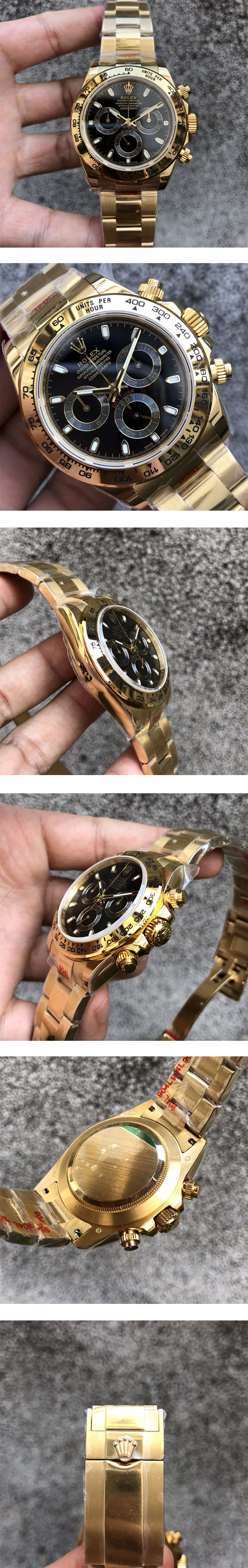 レーシングウォッチROLEXデイトナM116508-0004  40mm (GM生産工場)