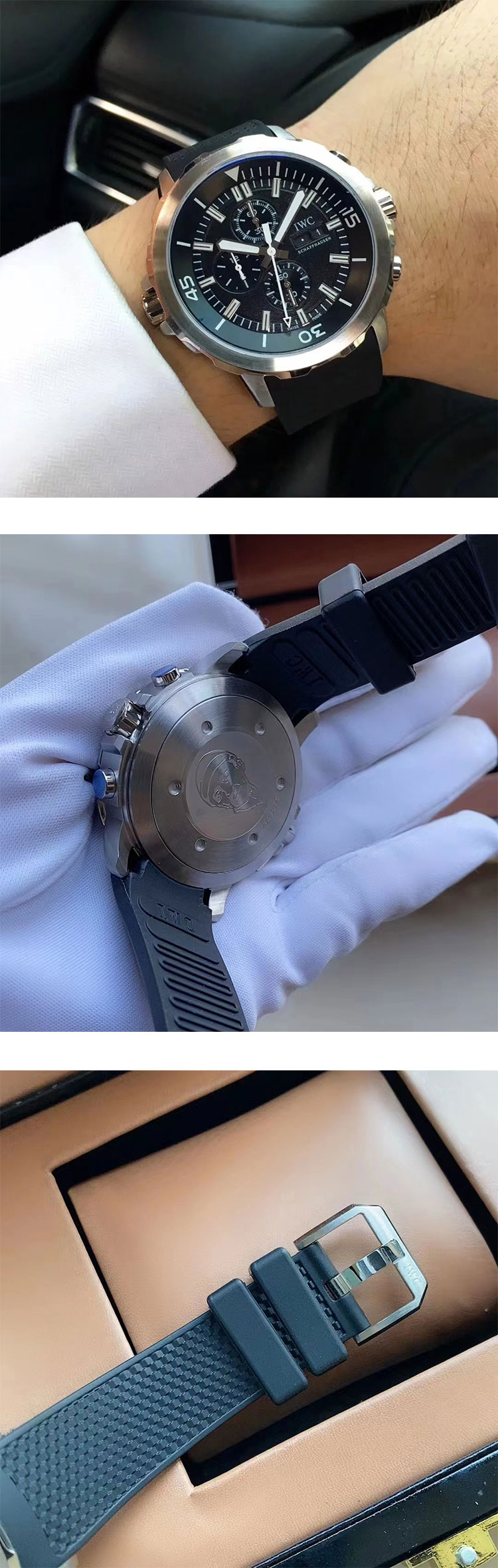 店舗販売品IWCアクアタイマー IW376803(QM製造工場)