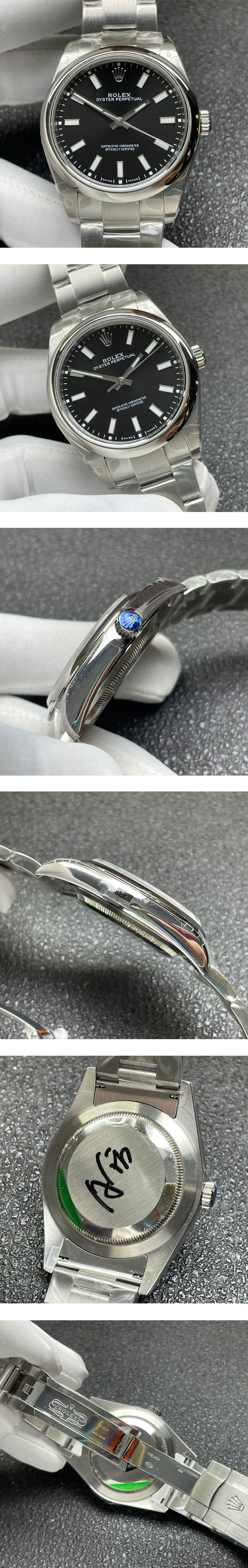 強い堅牢性ロレックスオイスターパーペチュアルM114300-0005(GM製造工場)