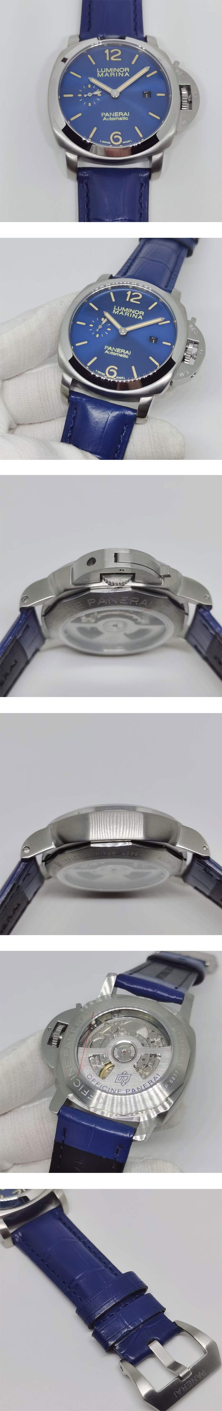 男性腕時計パネライルミノールマリーナPAM01393(QM製造工場)