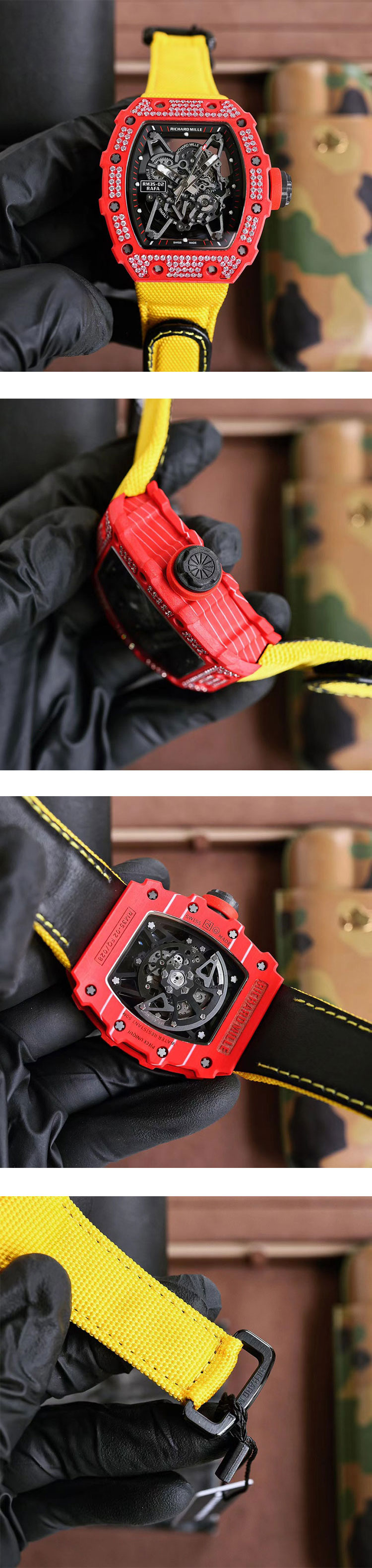 圧倒的品質リシャール·ミル バッバ・ワトソン RM055(TW製造工場)