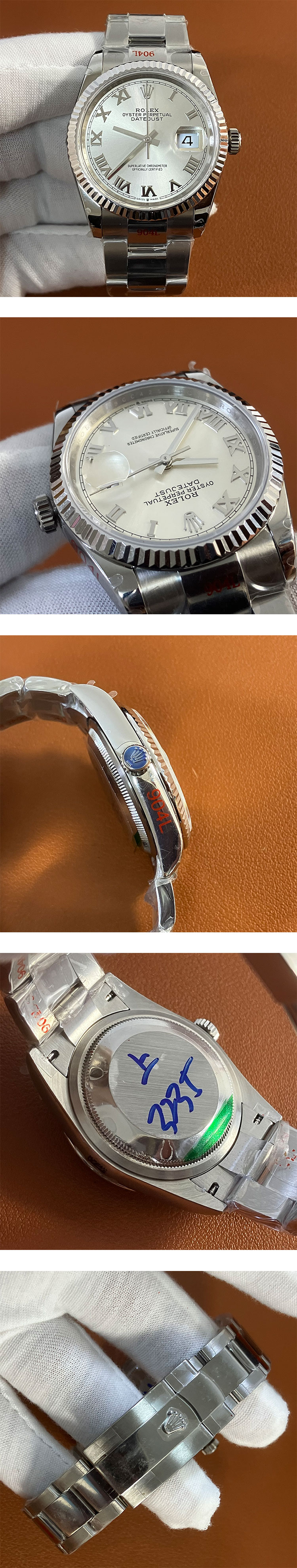熟練技術ロレックスデイトジャストM126234-0026(GM製造工場)