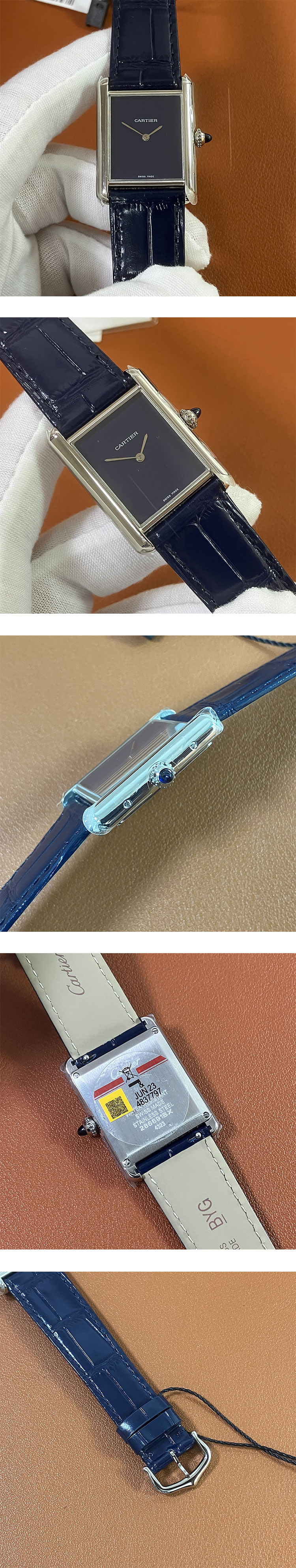スーパーコピー優良店 CARTIER カルティエ タンク マスト ウォッチ WSTA0055 ブルー