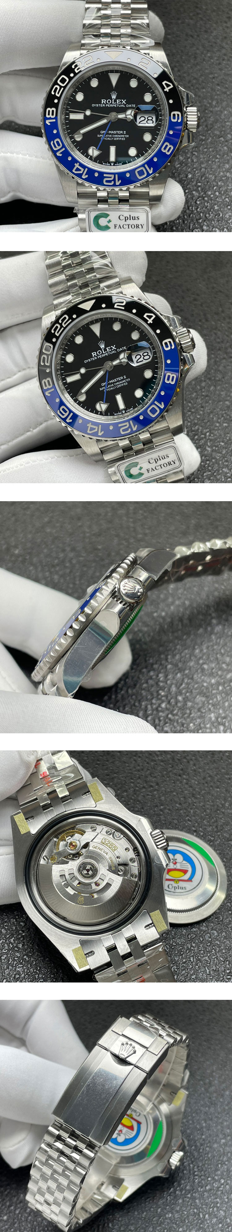 プレミアム価格シリーズ時計ロレックスGMTマスター IIM126710BLNR-0002(C+plusメーカー)