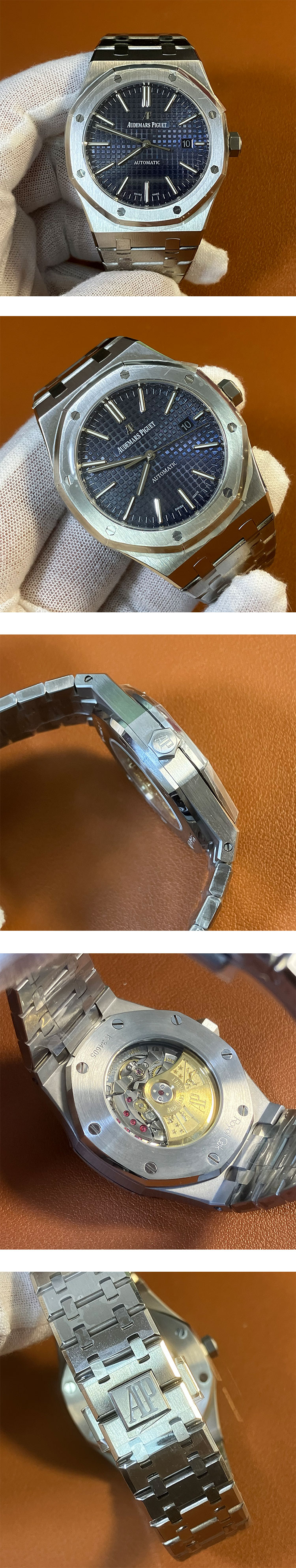 精密部品搭載オーデマピゲロイヤル オーク15400ST.OO.1220ST.03 3120(BFメーカー)