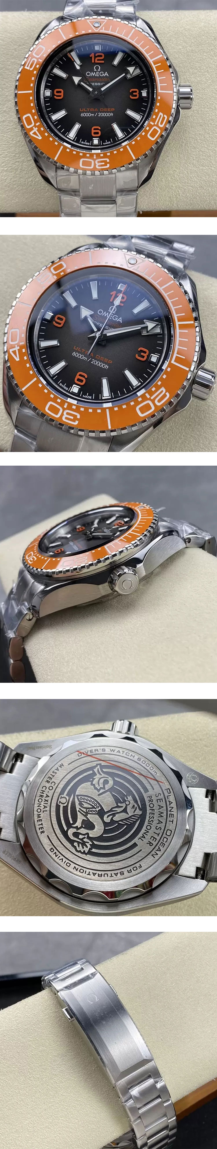 派手な腕時オメガ シーマスター 45.5MM 215.30.46.21.06.001(VS製造工場)