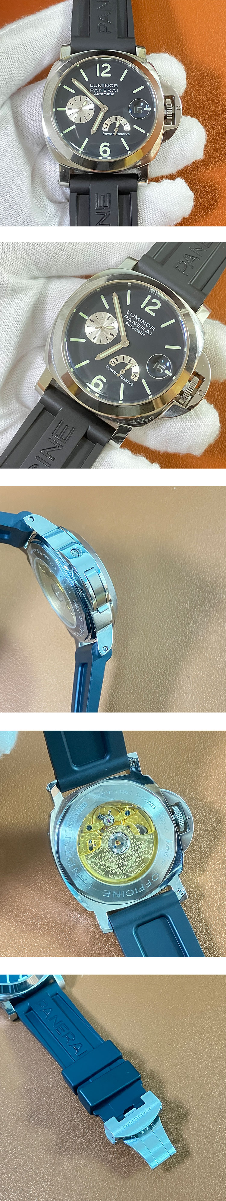 俳優愛用品パネライルミノール PAM00125(QM製造工場)