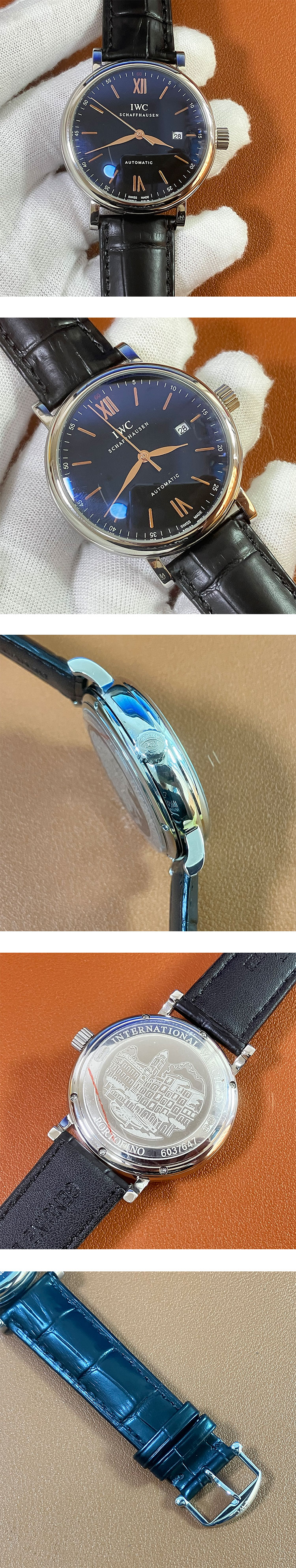 ビジネス推薦IWCポルトフィーノ IW356517(QM製造工場)