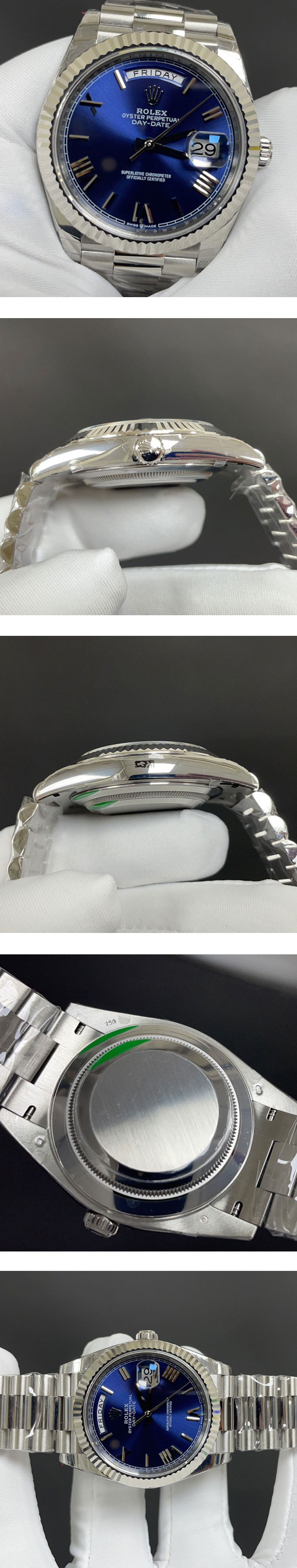 ビジネス打ち合わせ時計ロレックスデイデイト M228239-0007(GM製造工場生産)