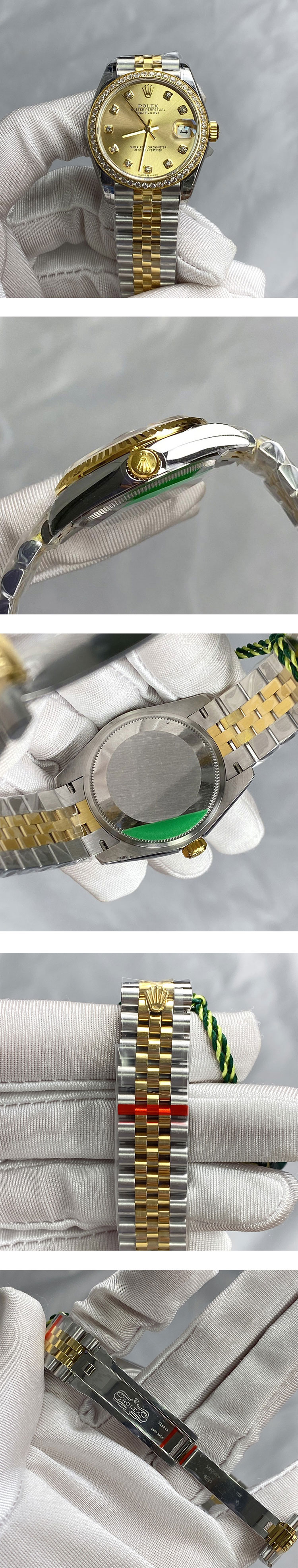 女性ビジネスROLEXデイトジャストM278383RBR-0026(TW製造メーカー)