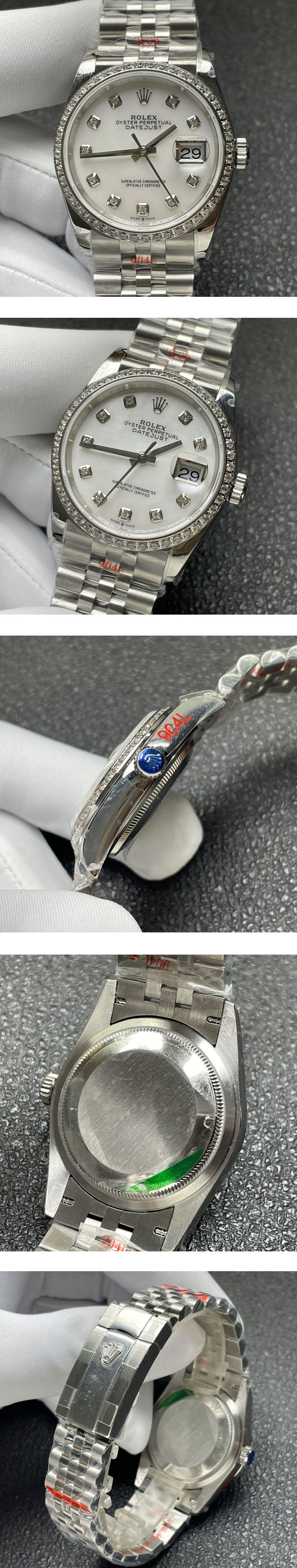 人気モデル時計ロレックスデイトジャスト M126284RBR-0011(GM製造メーカー)