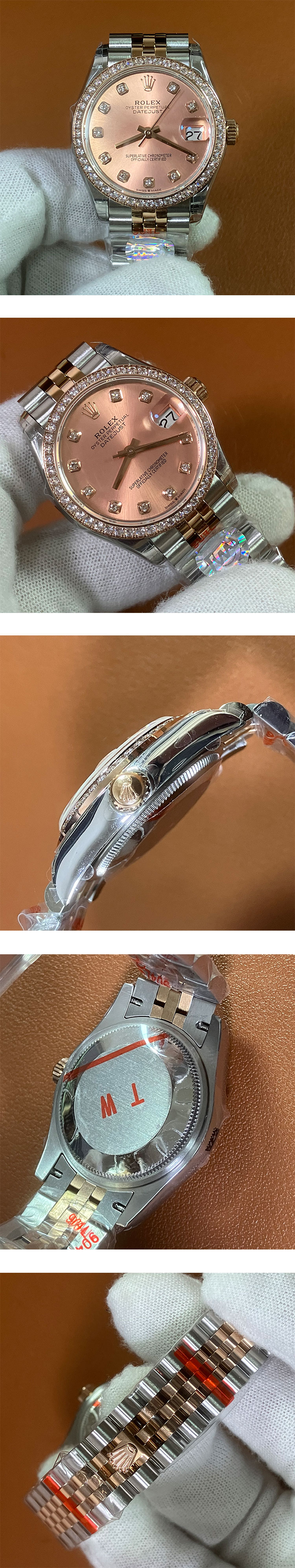 最安時計ロレックスデイトジャストM278381RBR-0024(TW製造工場)