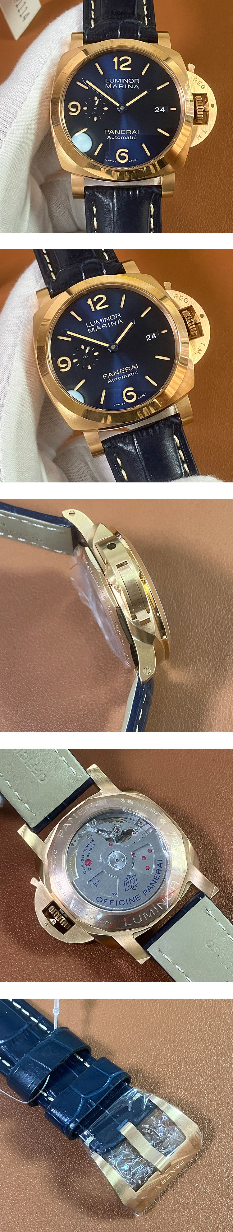 定番モデルパネライルミノールマリーナ PAM01114(TTFメーカー)