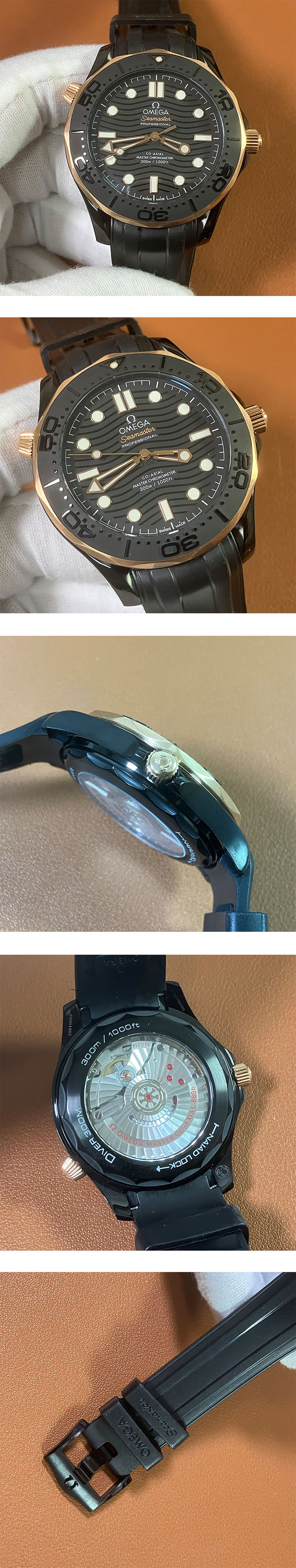 大歓迎店舗オメガ シーマスター210.62.44.20.01.001 (CJ製造工場)