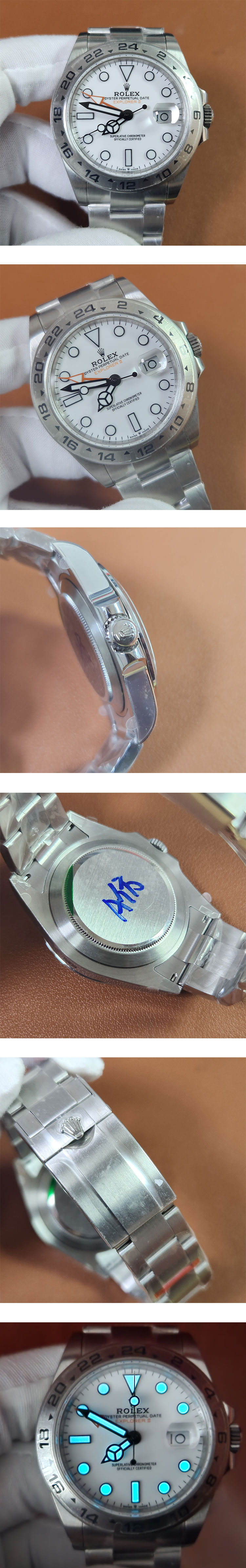ロレックス エクスプローラーⅡ Ref. 216570 レプリカ時計