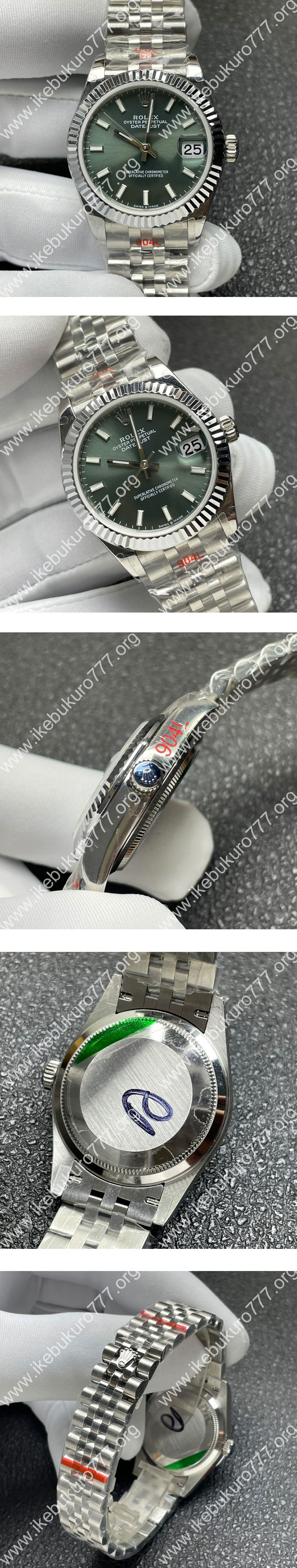 レディースビジネス専用時計ROLEXデイトジャスト M278274-0018  31mm (GM工場)