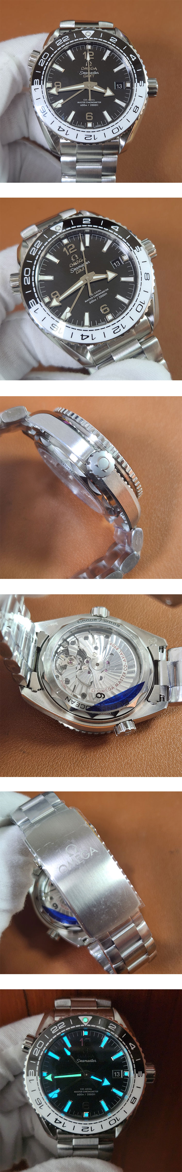 品質強化時計オメガ シーマスター 600M GMT 215.30.44.22.01.001(VS製造工場)