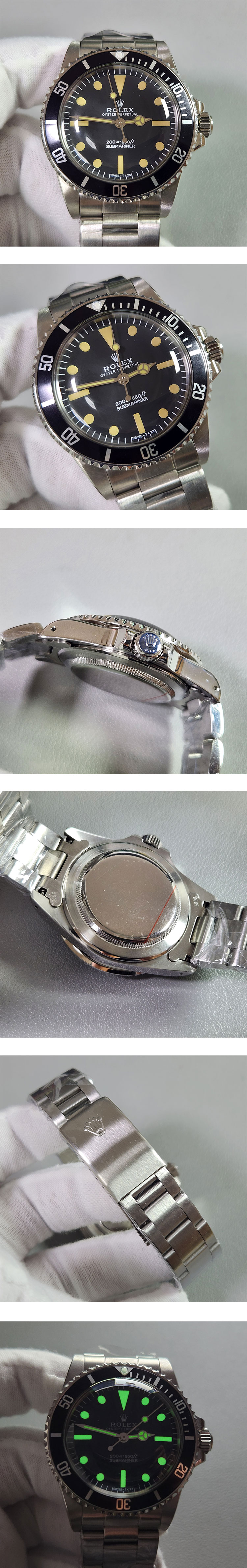 ロレックス サブマリーナー Ref.5513, CAL. 1520ムーブメント搭載！(Noob工場製品)