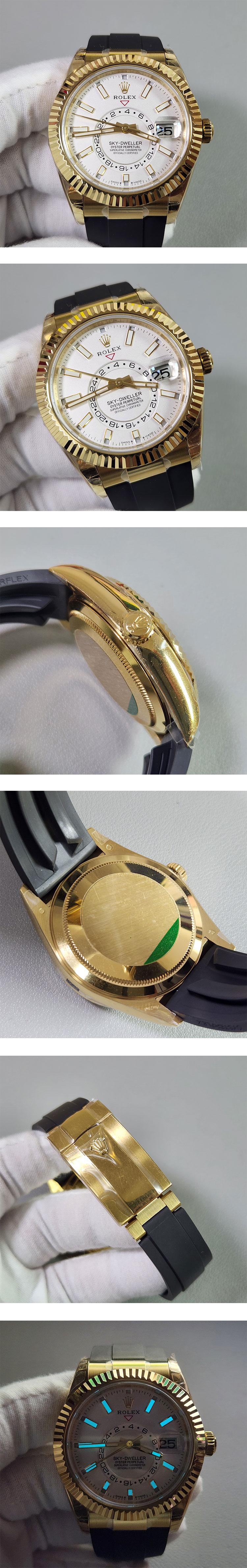 老店舗時計ロレックススカイドゥエラー M336238-0003(NOOB製造メーカー)