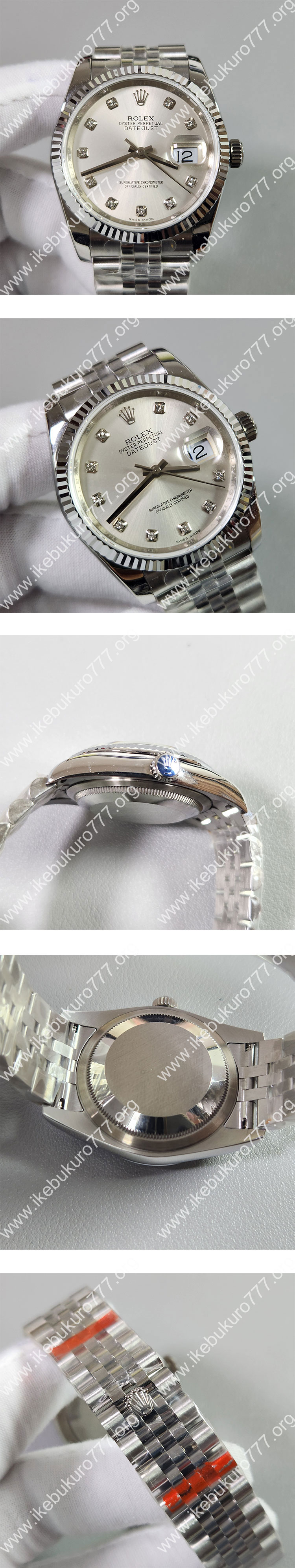 【GM工場、 3135搭載】ロレックスコピー 116234-0084 デイトジャスト 36mm シルバー