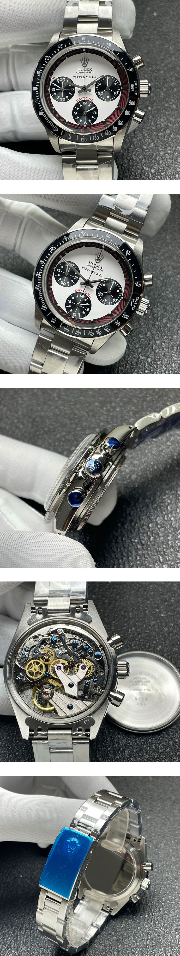 ロレックススーパーコピー時計デイトナ6241Tiffanyコラボモデル(TW工場)